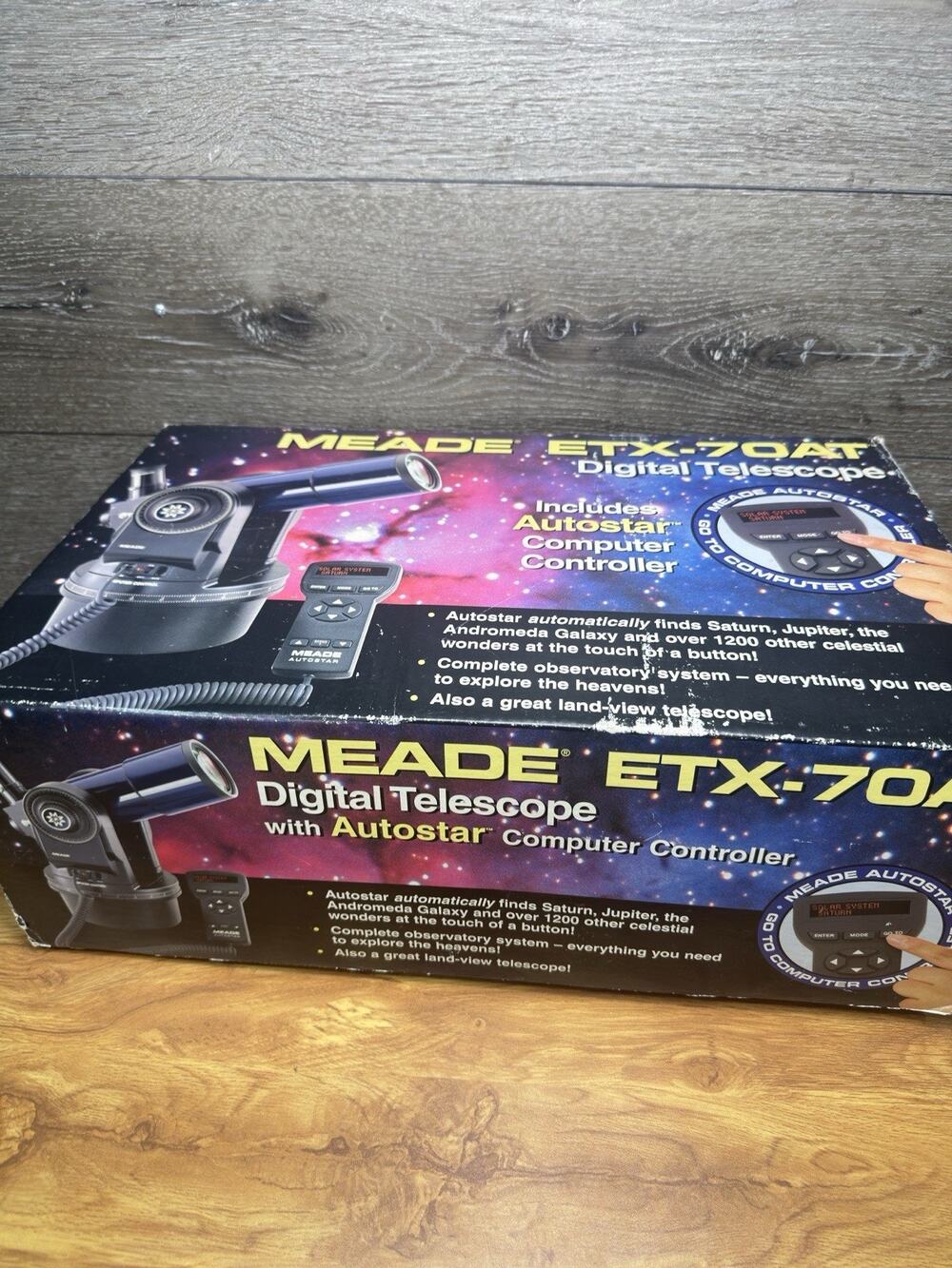 Meade ETX-70AT Digital Telescope With Autostar Computer Controller ~New